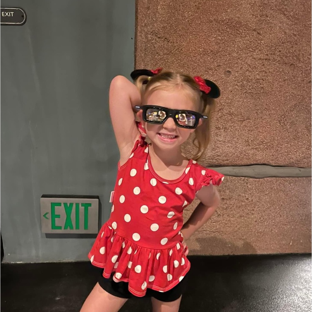 Minnie Mouse inspired handmade outfit